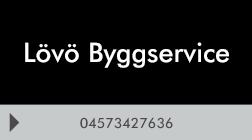 Lövö Byggservice logo